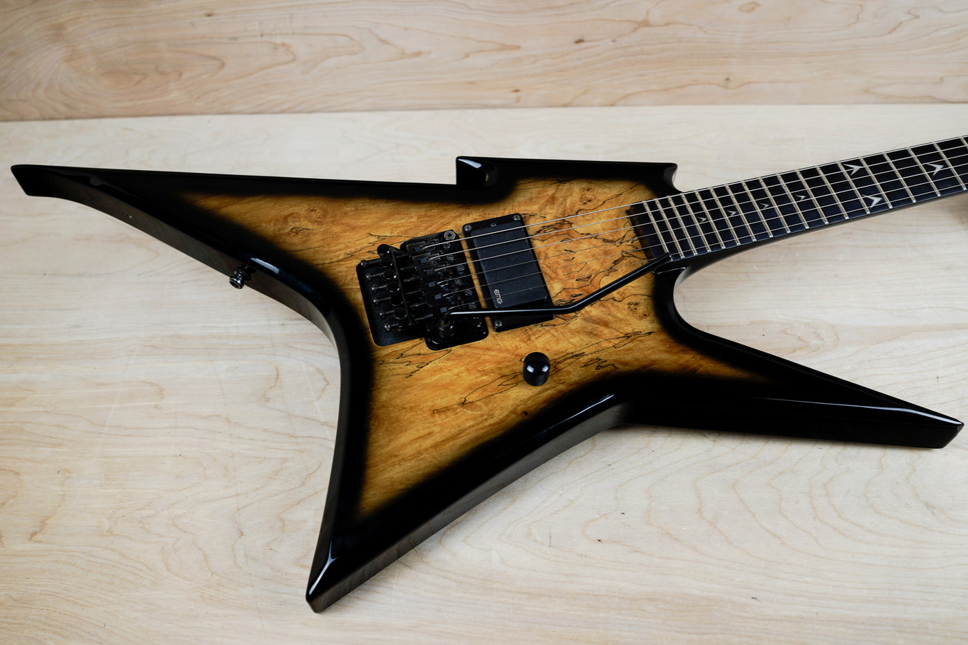 B.C. Rich Ironbird Pro 2011 Spalted Maple w/ Bag