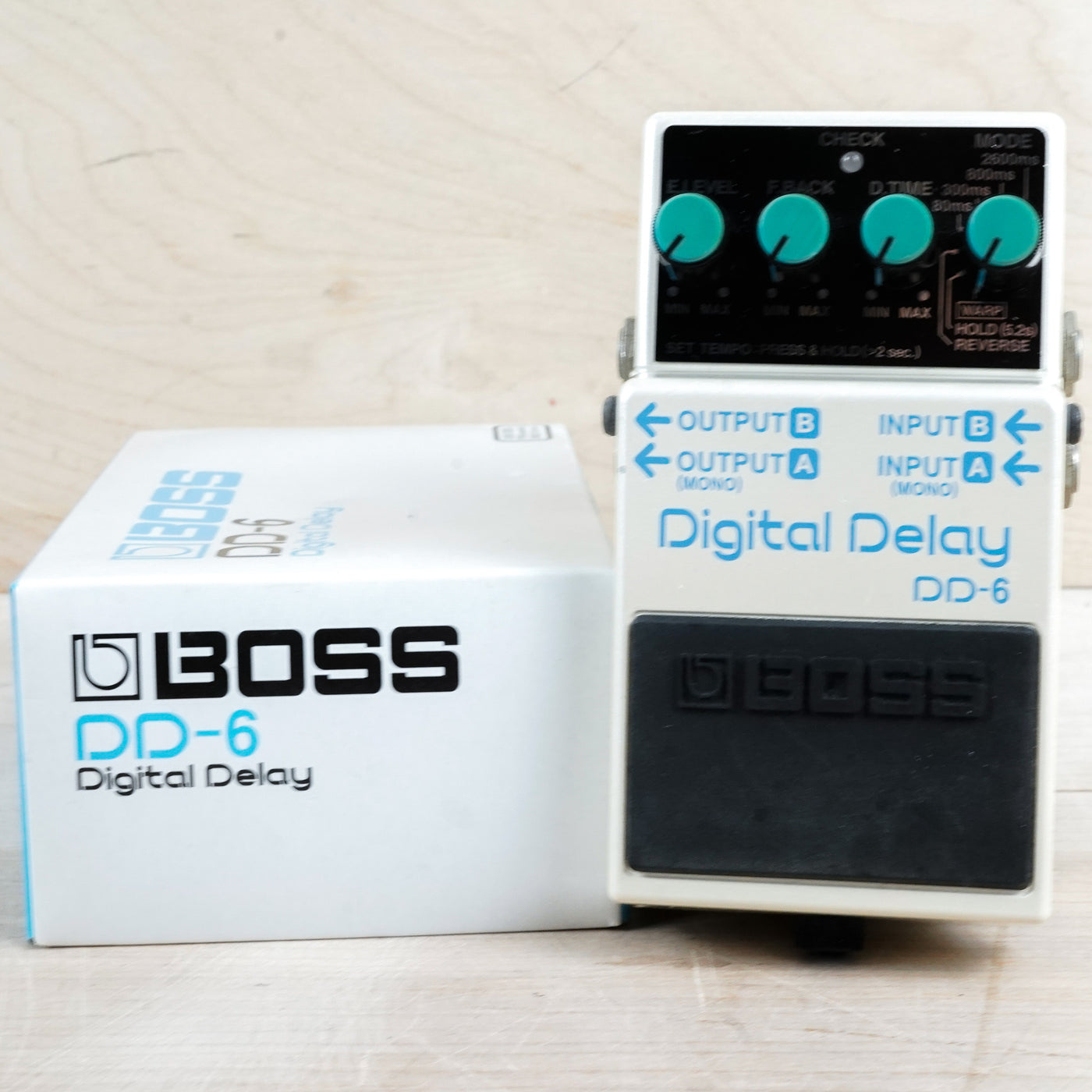 Boss DD-6 Digital Delay Pedal (Dark Grey Label) 2008 MIT w/ Box, Manual