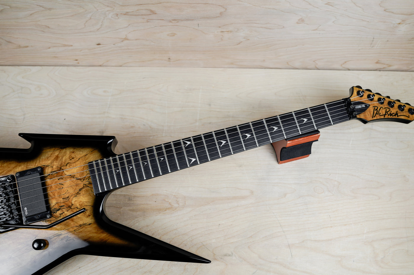B.C. Rich Ironbird Pro 2011 Spalted Maple w/ Bag
