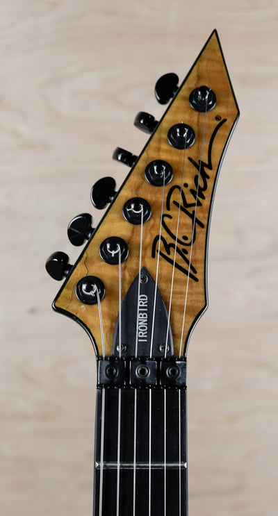 B.C. Rich Ironbird Pro 2011 Spalted Maple w/ Bag