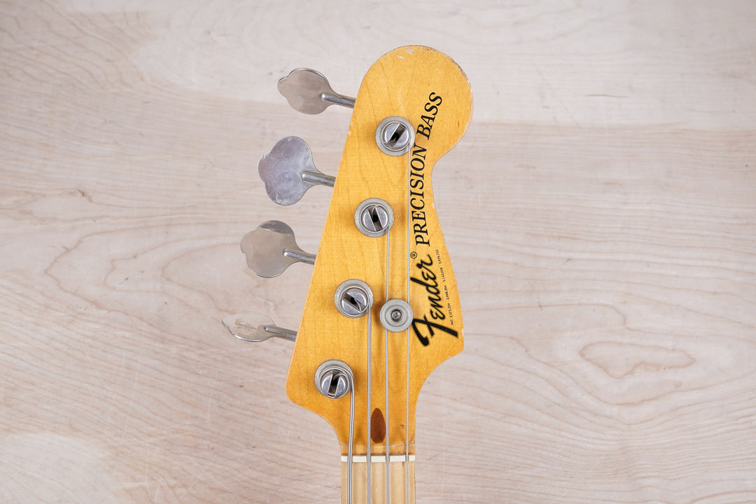 Fender Precision Bass 1975 Natural Vintage USA w/ OHSC – A Flash