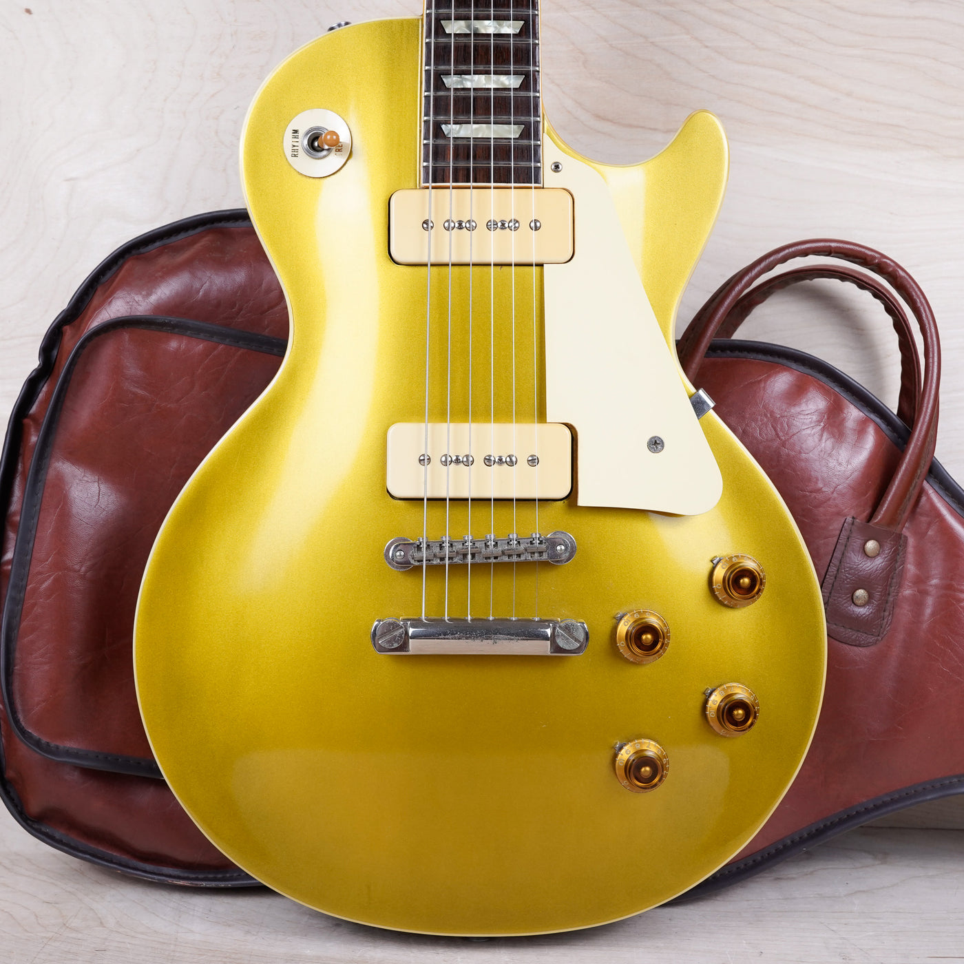 Greco EGH-90 MIJ 1992 Gold Top  P-90 '56 Reissue Style Made in Japan w/ Bag
