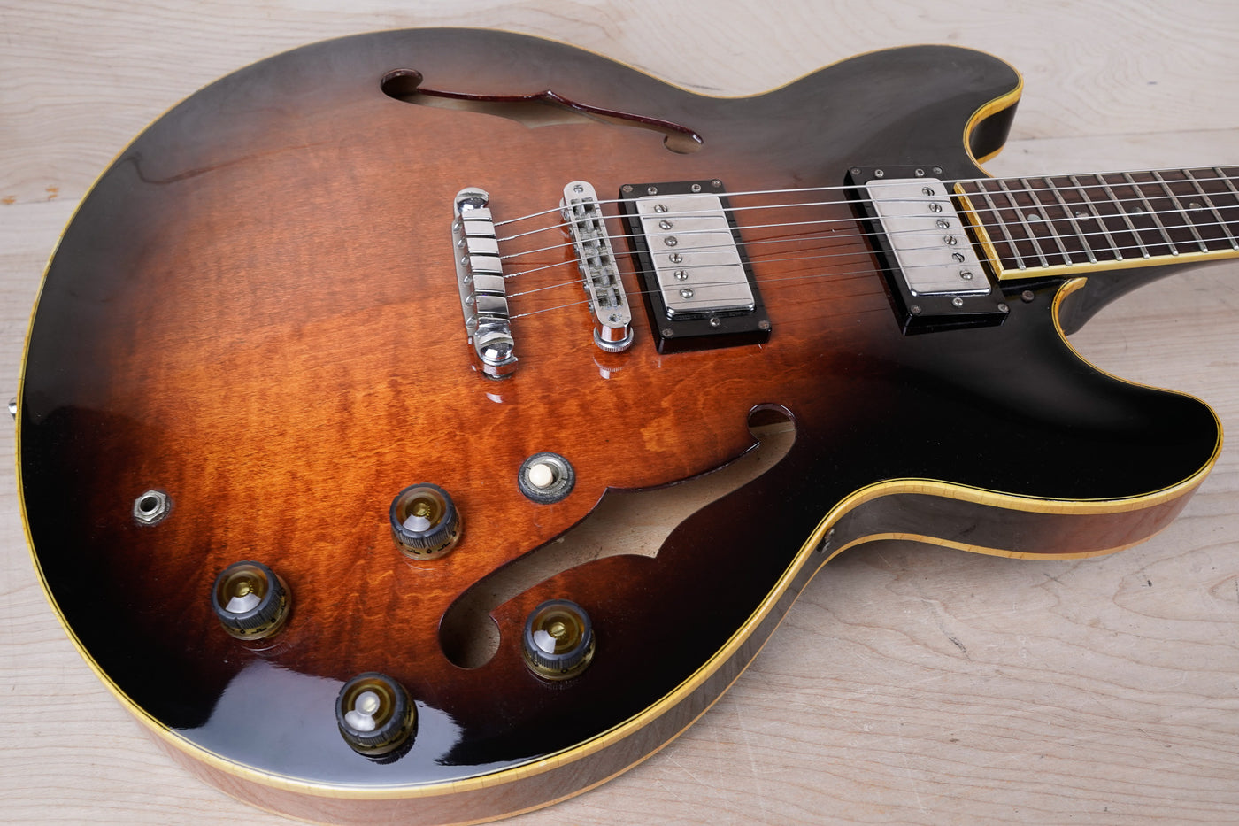 Ibanez LR10 Lee Ritenour Signature MIJ 1980 Antique Violin Vintage Made in Japan w/ Bag