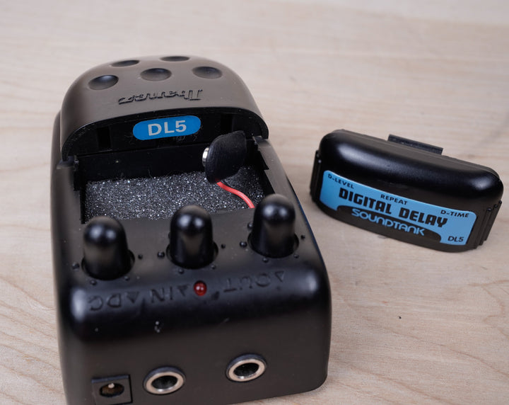 Ibanez SOUNDTANK デジタルディレイ DL5 動作確認済み Ibanez Soundtank DL5 Digital Delay Black Made in Taiwan – A