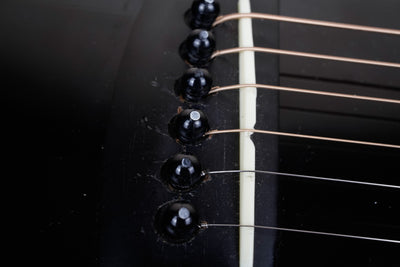 Epiphone PR-350B 1999 Ebony Acoustic Guitar w/ Bag