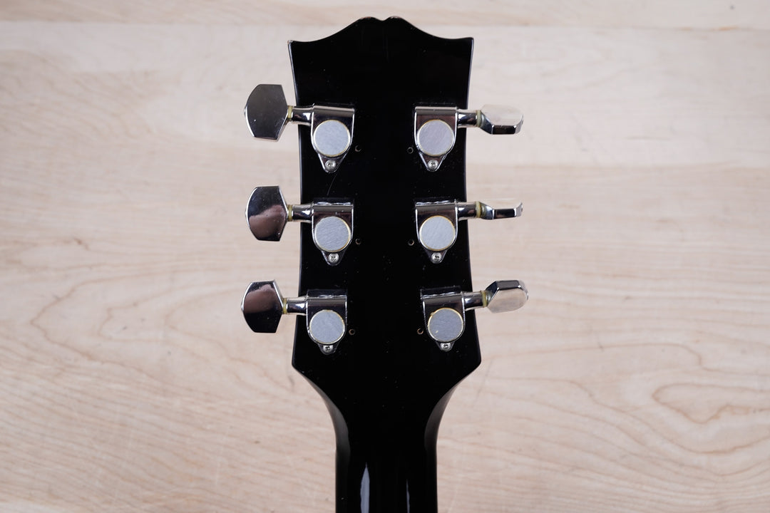 Epiphone PR-350B 1999 Ebony Acoustic Guitar w/ Bag – A Flash Flood