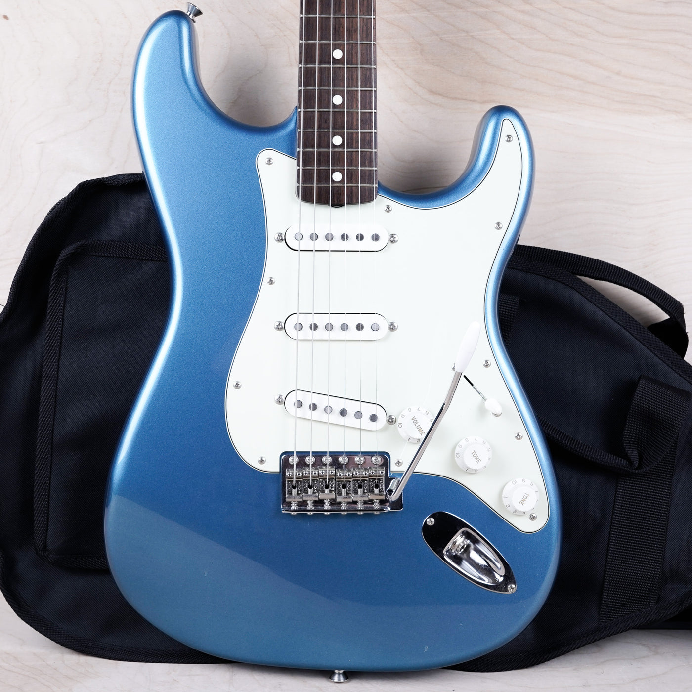 Fender Traditional '60s Stratocaster Roasted Neck MIJ 2021 Lake Placid Blue Matching Headstock Japan Exclusive w/ Bag