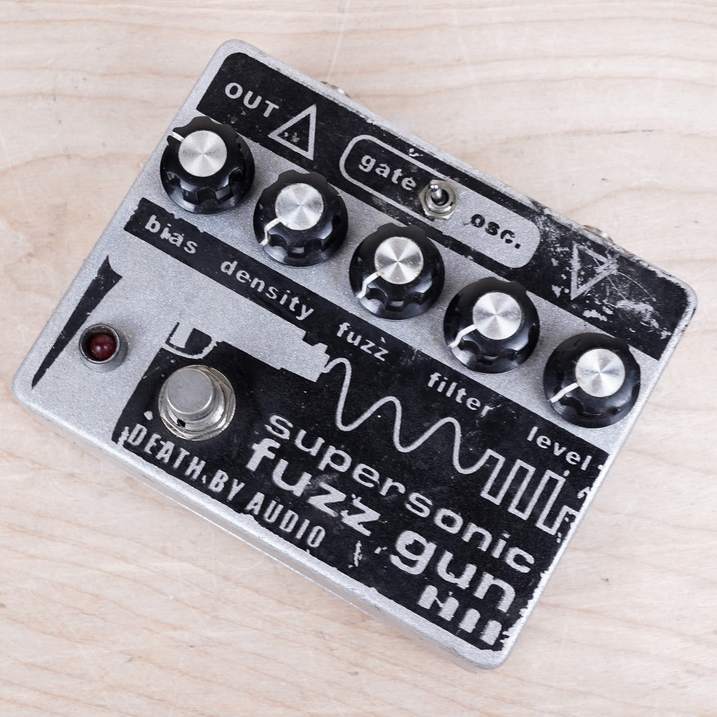 Death By Audio Supersonic Fuzz Gun Pedal