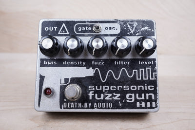 Death By Audio Supersonic Fuzz Gun Pedal