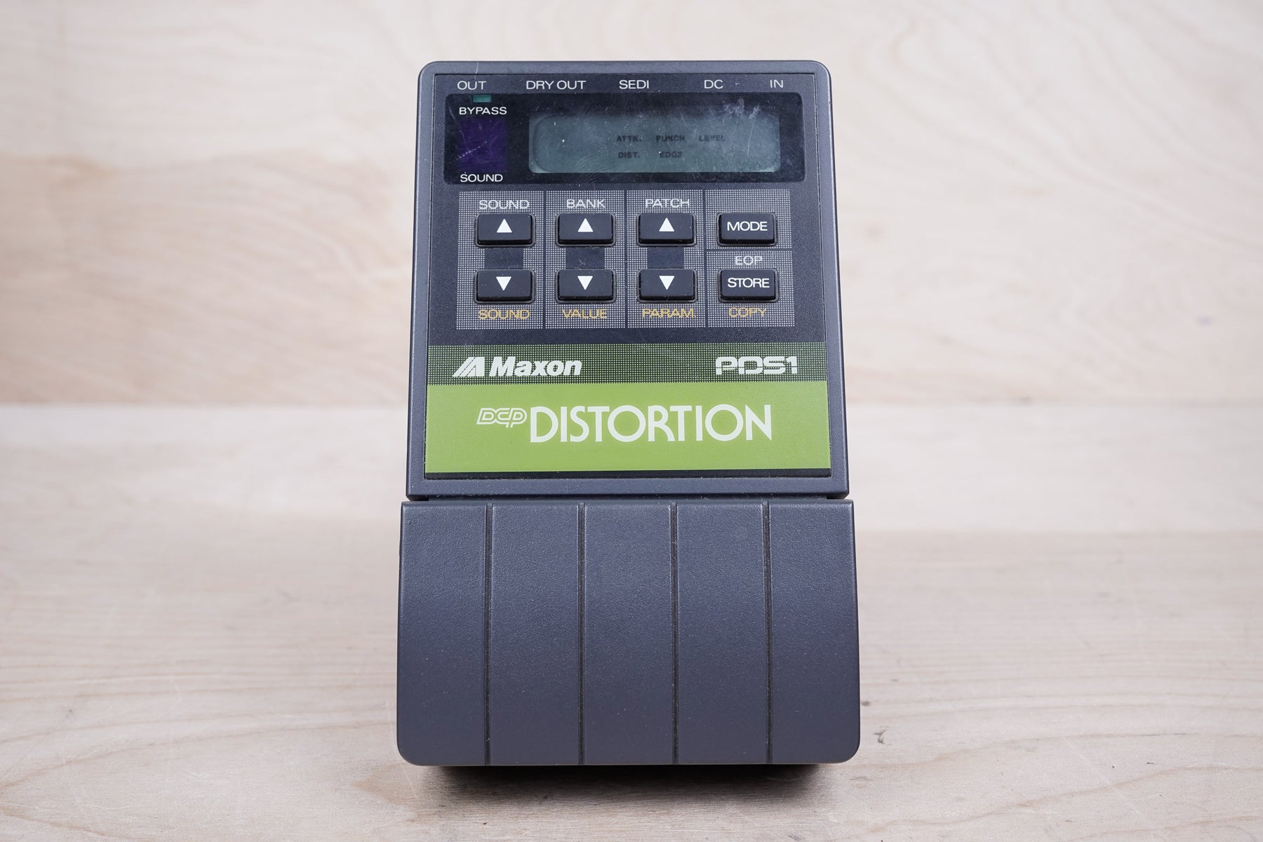 Pds1 Maxon PDS1 DCP Programable Distortion Pedal Made in Japan MIJ Ibanez w ...