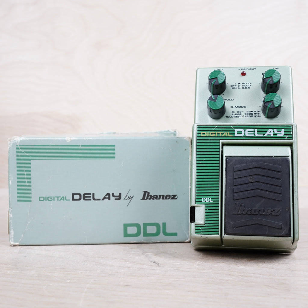 Ibanez DDL Digital Delay 1984 Vintage Made in Japan MIJ w/ Box