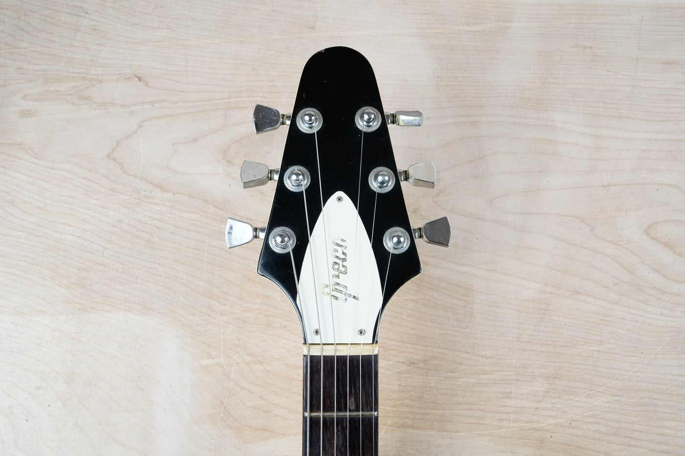 Greco FV600 MIJ 1978 White Vintage Japan '67 Reissue Flying V Style w/ Hard Case