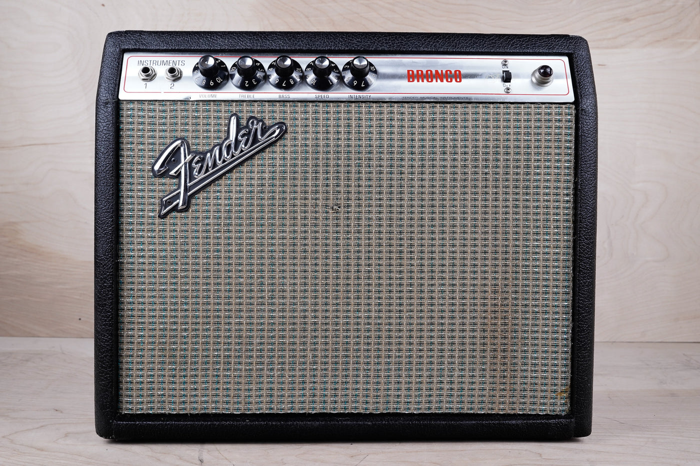 Fender Bronco 6-Watt 1x8" Guitar Combo 1971 Silverface