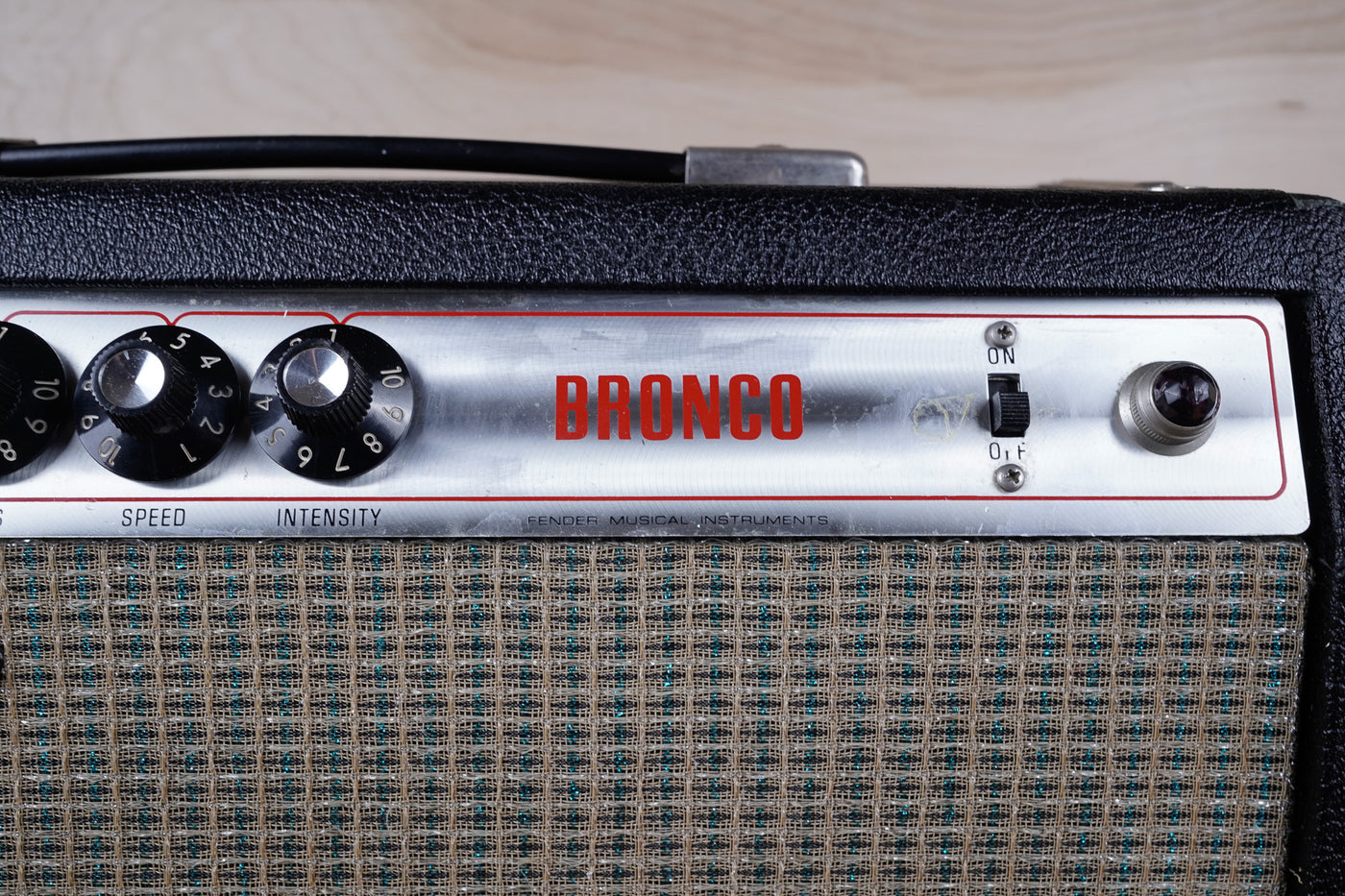 Fender Bronco 6-Watt 1x8" Guitar Combo 1971 Silverface