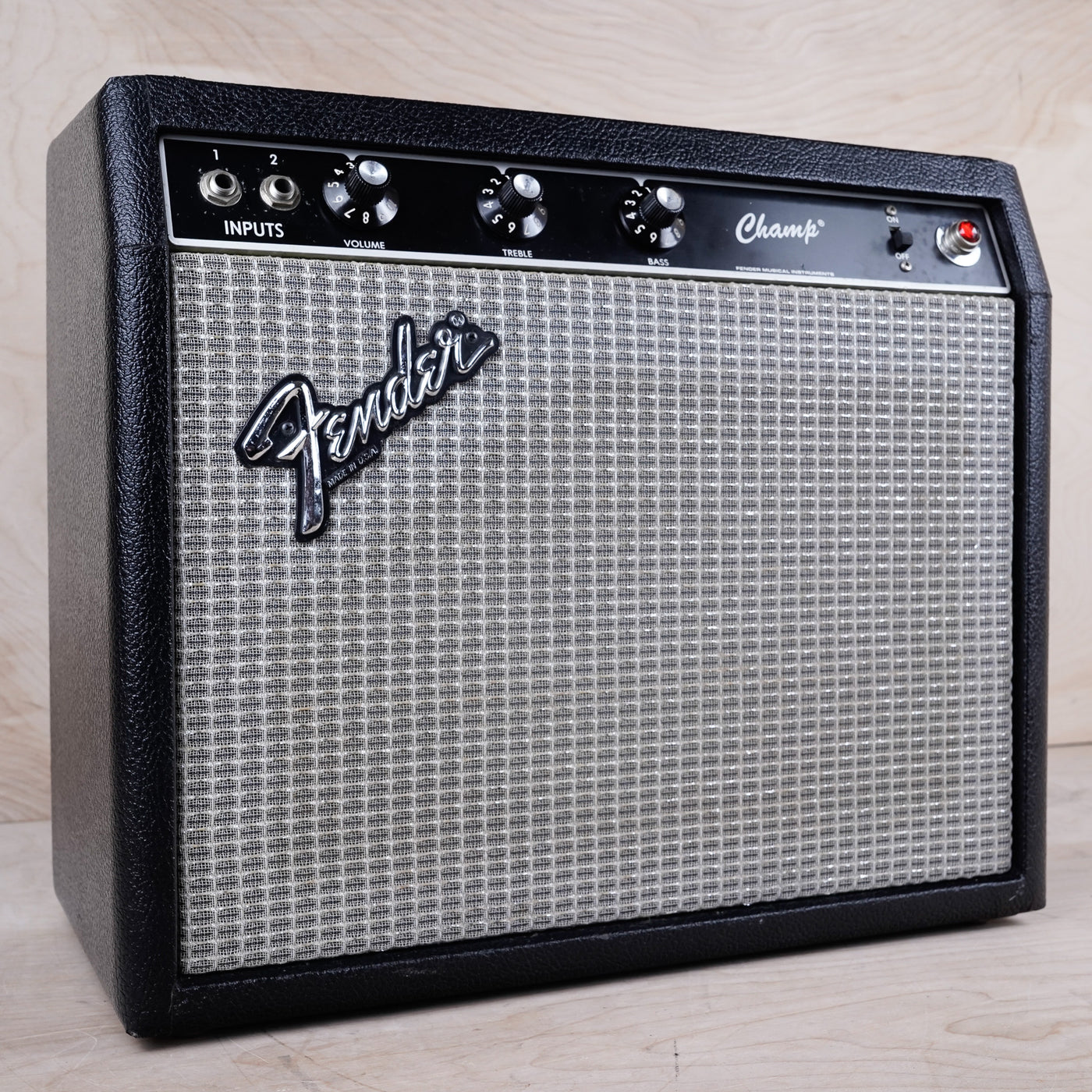 Fender Black Panel Champ 6-Watt 1x8" Guitar Combo 1981