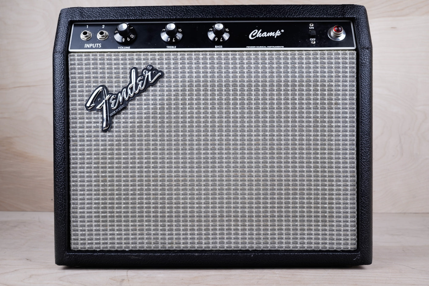 Fender Black Panel Champ 6-Watt 1x8" Guitar Combo 1981