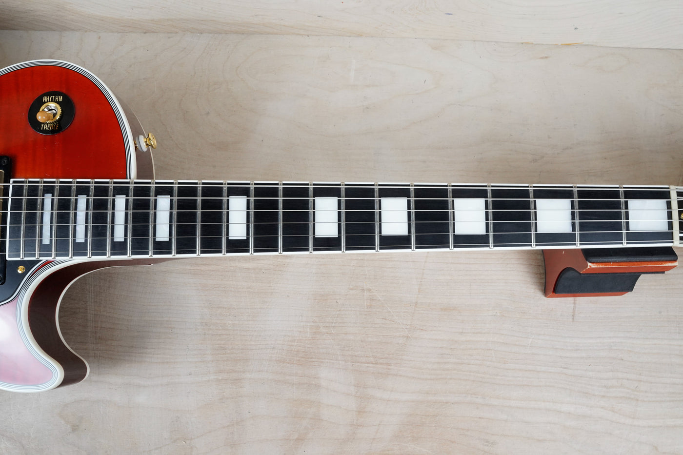 Tokai Love Rock Custom LC224S MIJ 2022 Cherry Sunburst Made in Japan Flame Top w/ OHSC