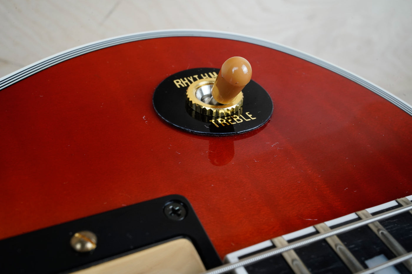 Tokai Love Rock Custom LC224S MIJ 2022 Cherry Sunburst Made in Japan Flame Top w/ OHSC