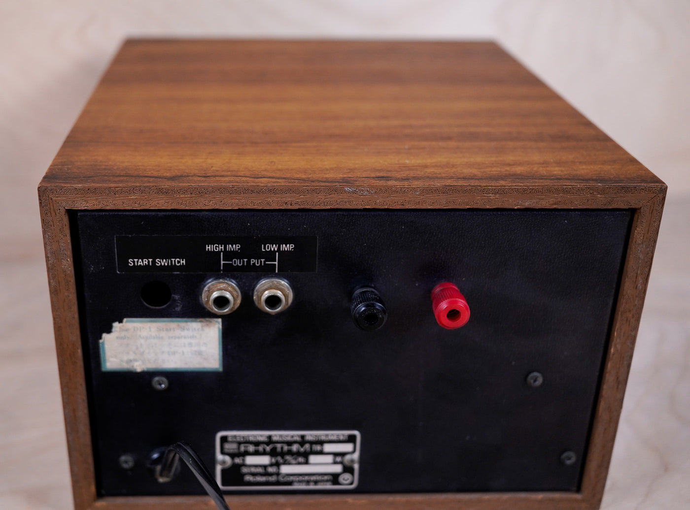 Roland TR-66 Rhythm Arranger Modified Internal Power Amp 100V 1970s Made in Japan MIJ