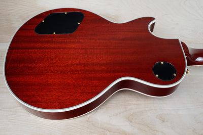 Tokai Love Rock Custom LC224S MIJ 2022 Cherry Sunburst Made in Japan Flame Top w/ OHSC