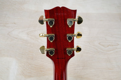 Tokai Love Rock Custom LC224S MIJ 2022 Cherry Sunburst Made in Japan Flame Top w/ OHSC