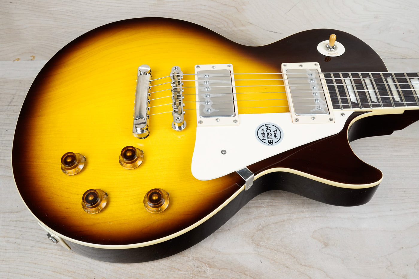 Tokai Love Rock LS214 MIJ 2022 Brown Sunburst Lacquer Finish Japan w/ OHSC