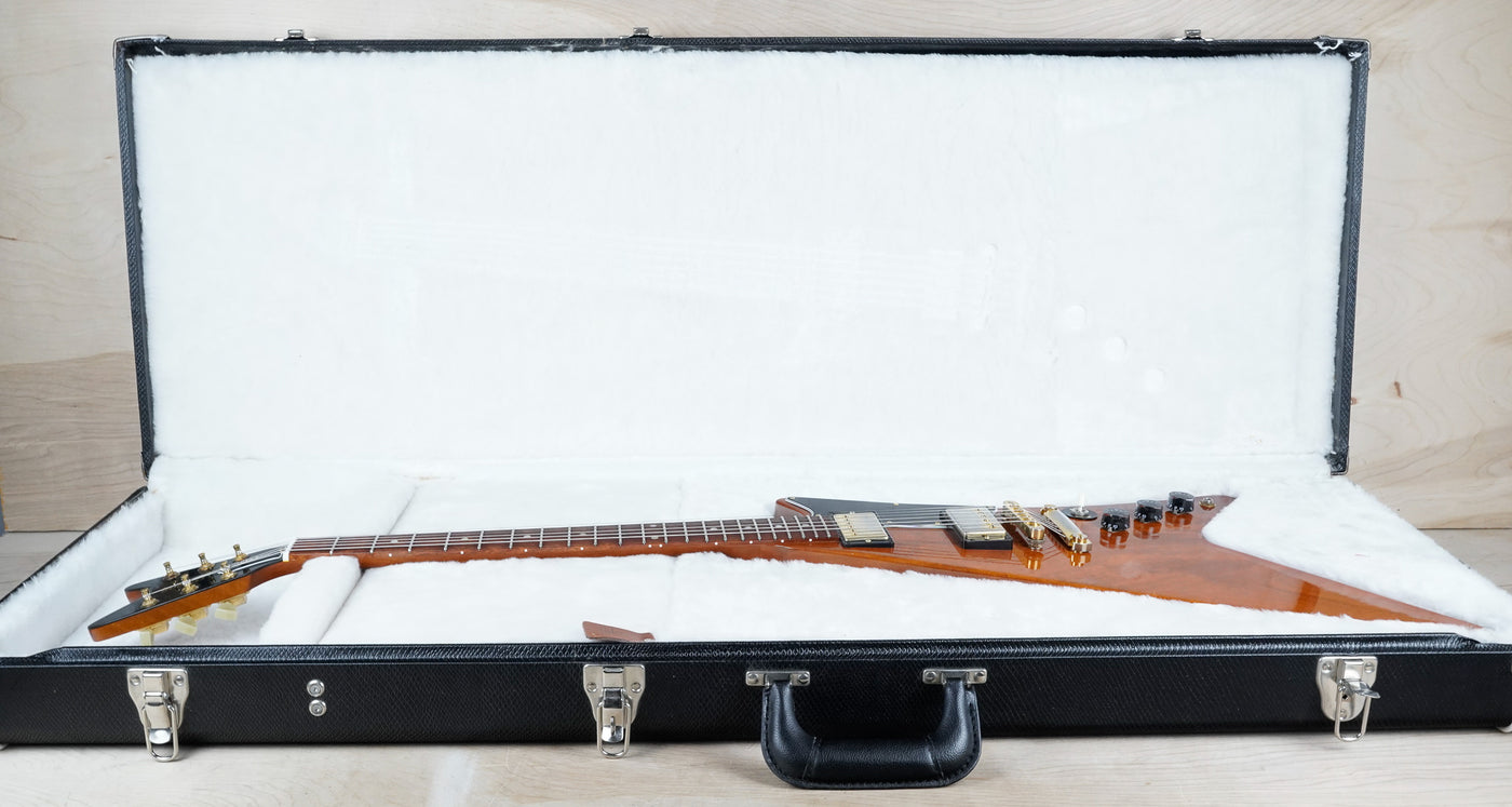 Gibson Moderne XL 2012 Translucent Amber w/ OHSC