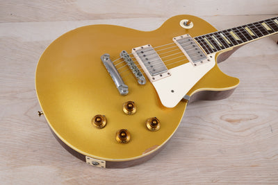 Orville By Gibson LPS-57C MIJ 1994 Gold Top Les Paul Reissue Made in Japan USA Parts w/ Bag