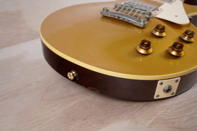 Orville By Gibson LPS-57C MIJ 1994 Gold Top Les Paul Reissue Made in Japan USA Parts w/ Bag