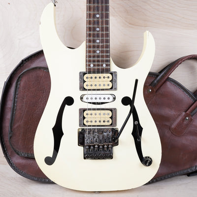 Ibanez PGM-30 Paul Gilbert Signature MIJ 1999 White Made in Japan w/ Bag