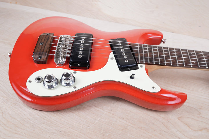 Mosrite Mini Guitar Red Made in Japan MIJ w/ Bag – A Flash Flood