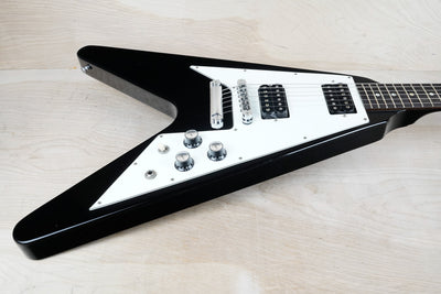 Gibson Flying V Factor X 2005 Ebony '67 Reissue w/ Bag