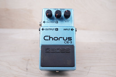 Boss CE-3 Chorus (Green Label) Blue 1984 Made in Japan MIJ