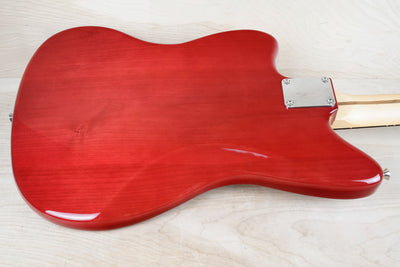 Fender Hybrid II Jazzmaster MIJ 2024 Red Quilt Beryl Top QMT Japan w/ Bag