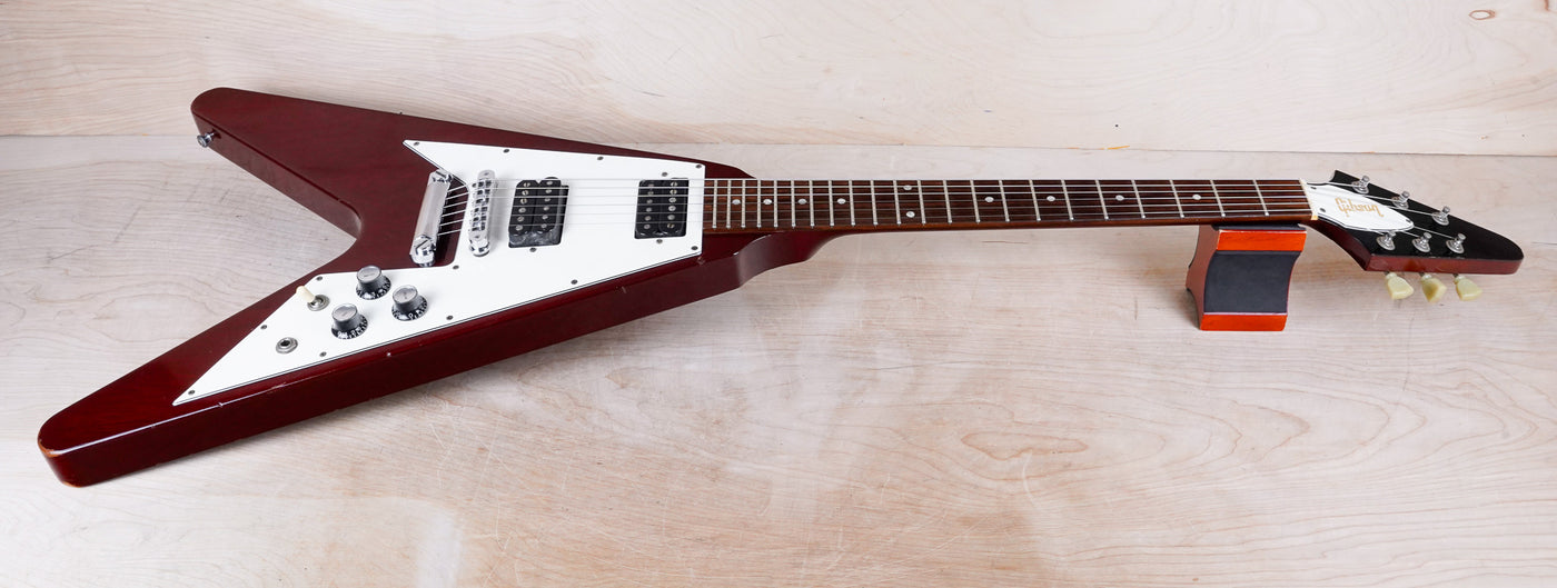 Gibson Flying V '67 Reissue 1998 Cherry w/ OHSC – A Flash Flood of
