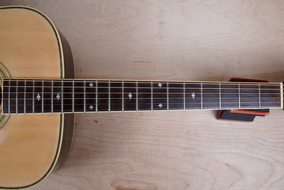 Fender F-65 Acoustic Guitar MIJ 1979 Natural Vintage Made in Japan w/ Case