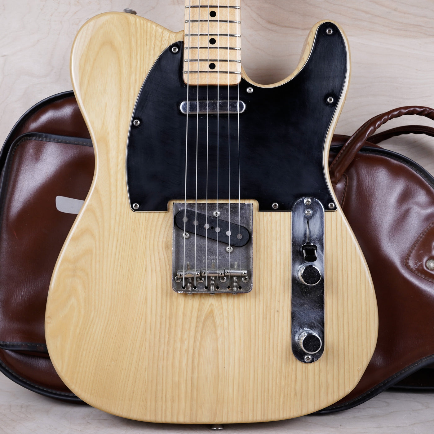 Fender TL72-55 Telecaster Reissue MIJ 1986 Natural Vintage Japan w/ Bag