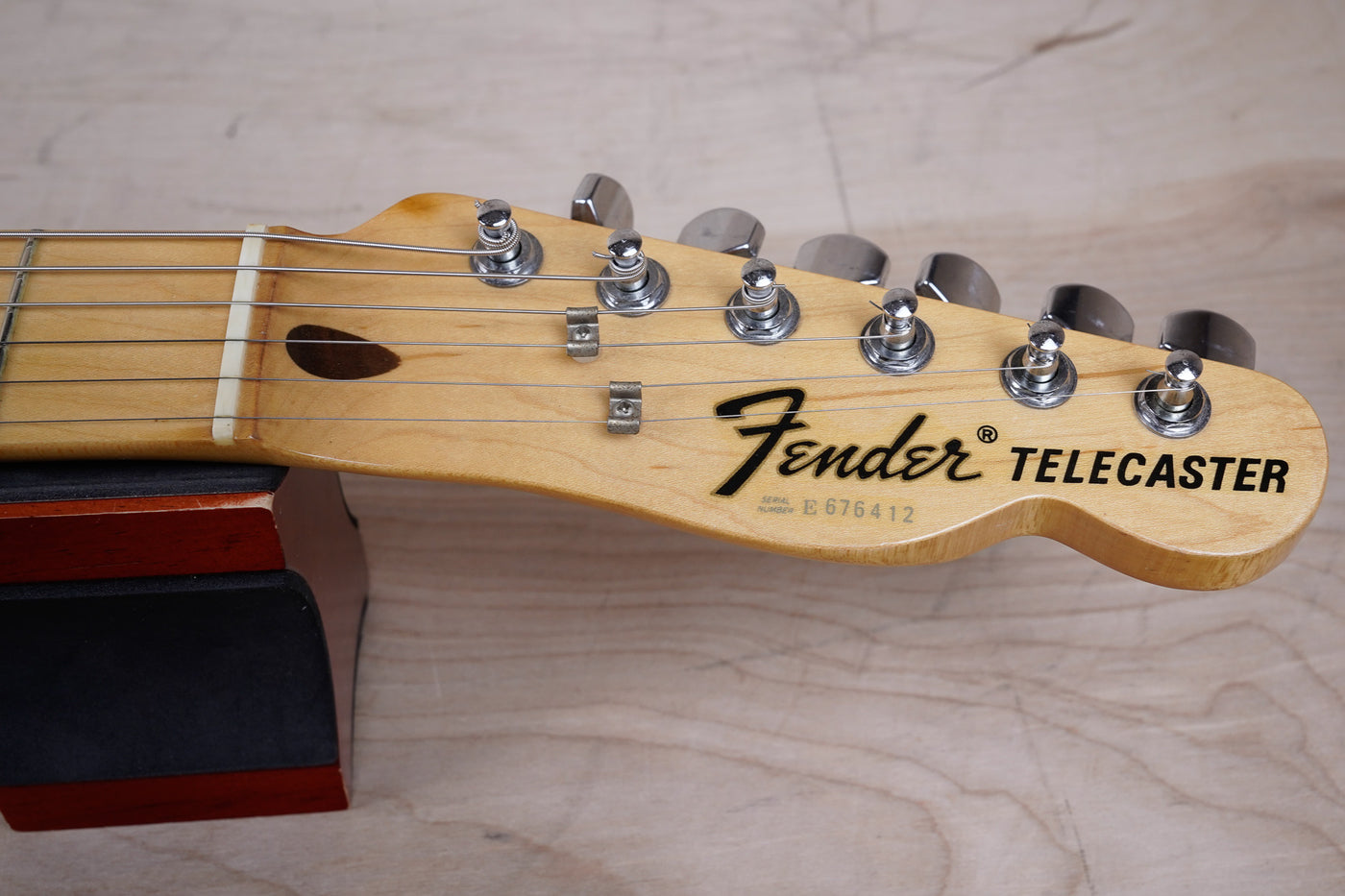 Fender TL72-55 Telecaster Reissue MIJ 1986 Natural Vintage Japan w/ Bag