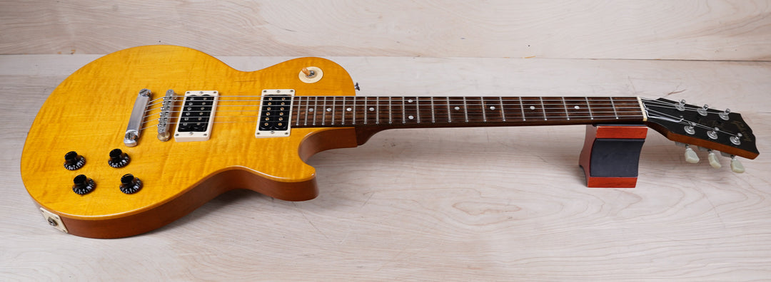 Gibson Les Paul Junior Special Plus 2001 Trans Amber w/ Bag – A