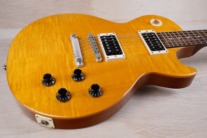 Gibson Les Paul Junior Special Plus 2001 Trans Amber w/ Bag – A