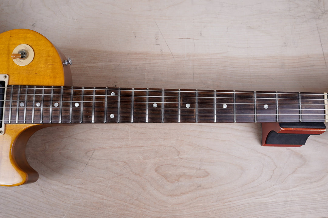 Gibson Les Paul Junior Special Plus 2001 Trans Amber w/ Bag – A