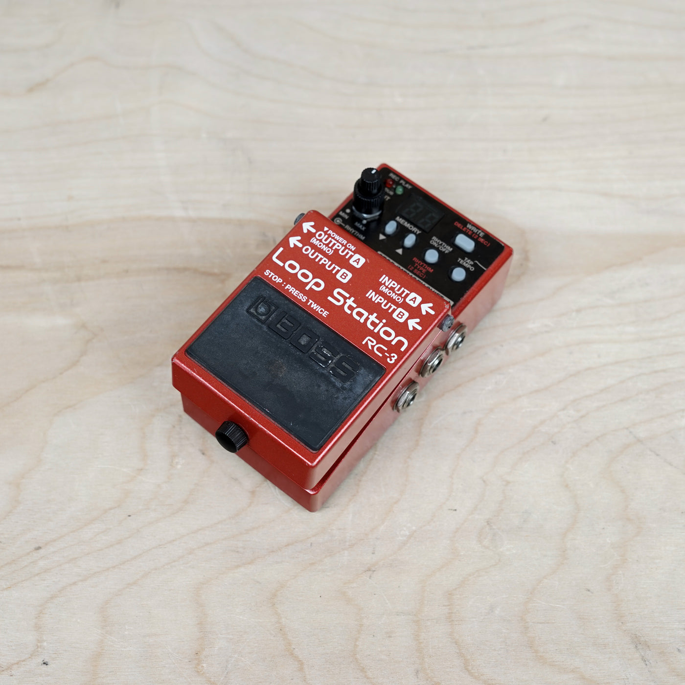 Boss Loop Station RC-3 (Red Label) – A Flash Flood of Gear