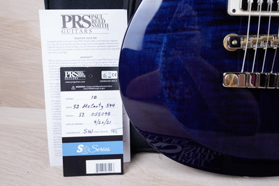 PRS S2 McCarty 594 2021 Whale Blue w/ Bag, Paperwork