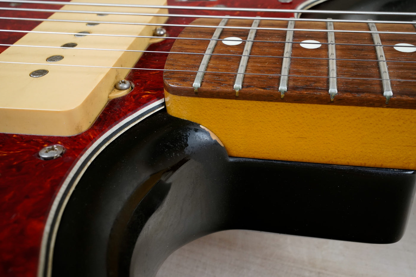 Fender JM66-65 Jazzmaster Reissue MIJ 1992 Sunburst Made in Japan Offset w/ Bag