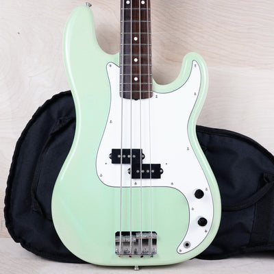 Fender PB-62 Precision Bass Reissue CIJ 1999 Surf Green w/ Matching Headstock Japan w/ Bag