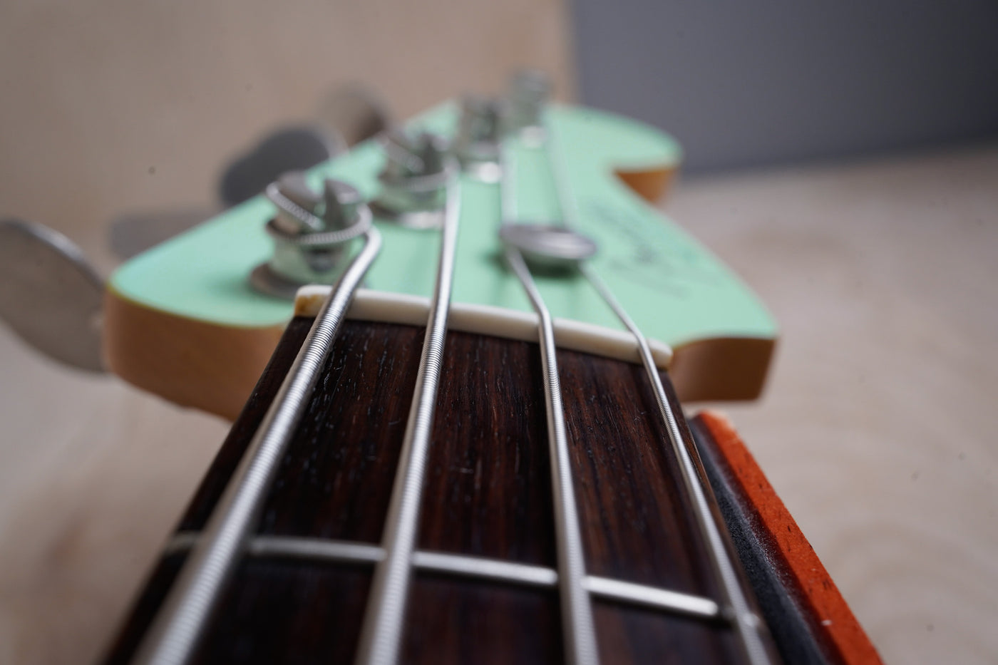 Fender PB-62 Precision Bass Reissue CIJ 1999 Surf Green w/ Matching Headstock Japan w/ Bag