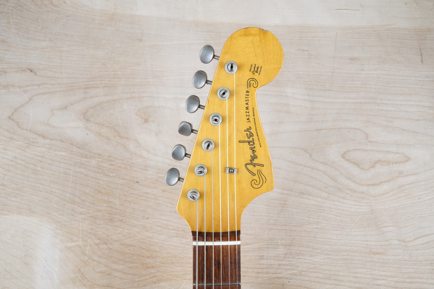 Fender JM66-65 Jazzmaster Reissue MIJ 1992 Sunburst Made in Japan Offset w/ Bag