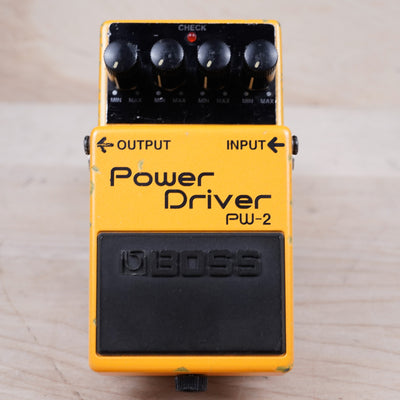 Boss PW-2 Power Driver (Silver Label) 1996 (First Year) Orange