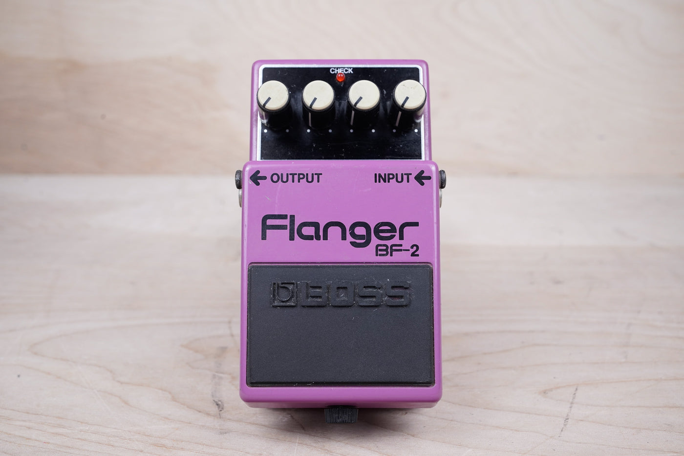 Boss BF-2 Flanger (Orange Label) 1996 Purple MIT