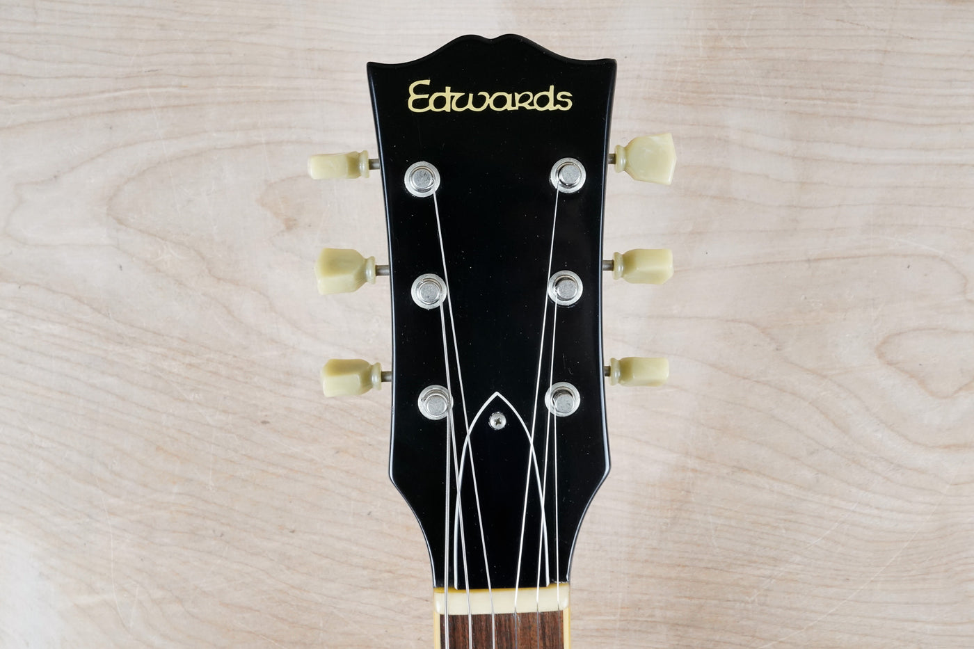 ESP Edwards E-SA-118LT Semi-Hollowbody MIJ 2006 Tobacco Sunburst Lacquer Touch Finish Seymour Duncan Pickups Japan w/ OHSC